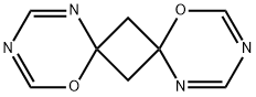 1,9-Dioxa-3,5,11,13-tetraazadispiro[5.1.5.1]tetradeca-2,4,10,12-tetraene Struktur