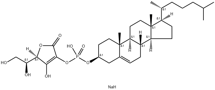 SODIUM ASCORBYL/CHOLESTERYL PHOSPHATE Struktur