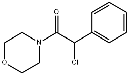 4-[CHLORO(PHENYL)ACETYL]MORPHOLINE Struktur