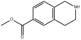 METHYL 1,2,3,4-TETRAHYDROISOQUINOLINE-6-CARBOXYLATE Struktur