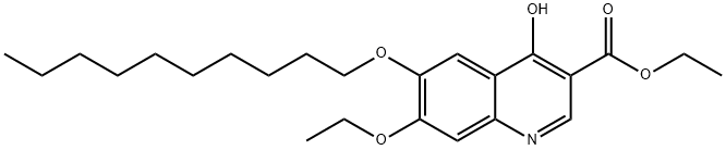 癸氧喹酯 結(jié)構(gòu)式