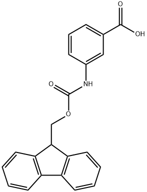 FMOC-3-アミノ安息香酸 化學(xué)構(gòu)造式