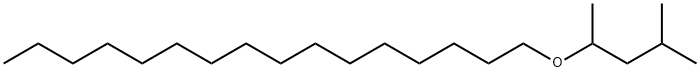 CETYL DIMETHYLBUTYL ETHER Struktur