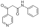 BETA-OXO-N-PHENYL-4-PYRIDINEPROPANAMIDE Struktur