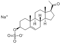 PREGNENOLONE SULFATE SODIUM SALT Struktur