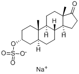 ANDROSTERONE SULFATE SODIUM CRYSTALLINE Struktur