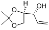 (3R,4R)-4,5-ISOPROPYLIDENE PENT-2-EN-3-OL Struktur