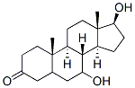 7-hydroxydihydrotestosterone Struktur