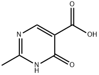 4-HYDROXY-2-METHYLPYRIMIDINE-5-CARBOXYLIC ACID Struktur