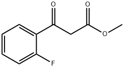 3-(2-FLUORO-PHENYL)-3-OXO-PROPIONIC ACID METHYL ESTER Struktur