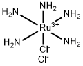 PENTAAMMINECHLORORUTHENIUM(III) CHLORIDE Struktur