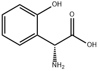 Benzeneacetic acid, alpha-amino-2-hydroxy-, (alphaR)- (9CI) Struktur