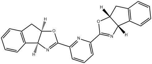 (-)-2,6-BIS[2-[3AS-(2(3'AR*,8'AS*),3A,8A)-3A,8A-DIHYDRO-8H-INDENO[1,2-D]OXAZOLE]]PYRIDINE Struktur