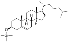 O-TRIMETHYLSILYLCHOLESTEROL Struktur