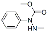 Hydrazinecarboxylic  acid,  2-methyl-1-phenyl-,  methyl  ester Struktur