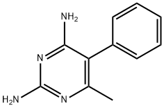 6-Methyl-5-phenyl-2,4-pyrimidinediamine Struktur