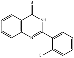 2-(2-CHLOROPHENYL)QUINAZOLINE-4(3H)-THIONE Struktur