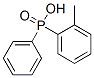 (2-Methylphenyl)phenylphosphinic acid Struktur