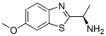 2-Benzothiazolemethanamine,6-methoxy-alpha-methyl-,(R)-(9CI) Struktur