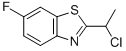 Benzothiazole, 2-(1-chloroethyl)-6-fluoro- (9CI) Struktur