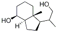 (1R,3aR,7aR)-1-((S)-1-hydroxypropan-2-yl)-7a-Methyloctahydro-1H-inden-4-ol Struktur