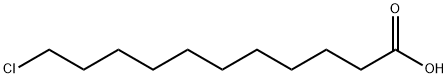 11-CHLORO-UNDECANOIC ACID Struktur