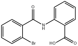 2-[(2-BROMOBENZOYL)AMINO]BENZOIC ACID Struktur