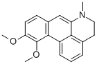 0,11-DIMETHOXY-6-METHYL-5,6-DIHYDRO-4H-DIBENZO[DE,G]QUINOLINE Struktur