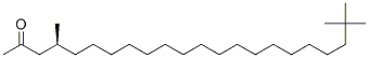 [S,(-)]-4,21,21-Trimethyldocosane-2-one Struktur