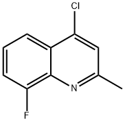 4-CHLORO-8-FLUORO-2-METHYLQUINOLINE price.