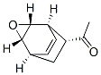 Ethanone, 1-(3-oxatricyclo[3.2.2.02,4]non-8-en-6-yl)-, (1alpha,2beta,4beta,5alpha,6alpha)- (9CI) Struktur