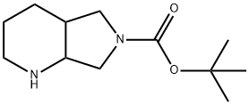 6H-Pyrrolo[3,4-b]pyridine-6-carboxylic acid, octahydro-, 1,1-diMethylethyl ester Struktur