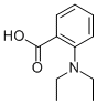 2-(diethylamino)benzoic acid Struktur