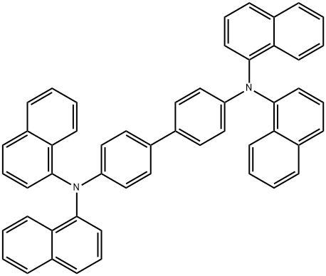 N,N,N',N'-tetra-naphthalenyl-benzidine Struktur