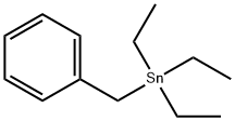 Benzyltriethylstannane Struktur