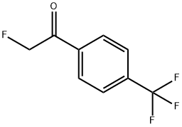 Ethanone, 2-fluoro-1-[4-(trifluoromethyl)phenyl]- (9CI) Struktur