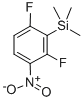 1,3-DIFLUORO-4-NITRO-2-(TRIMETHYLSILYL)BENZENE Struktur