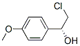 (R)-2-Chloro-1-(4-methoxyphenyl)ethanol Struktur