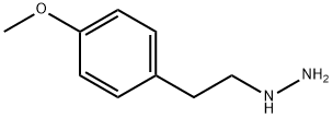 (p-Methoxyphenethyl)hydrazine Struktur