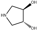 trans-3,4-Dihydroxypyrrolidine Struktur