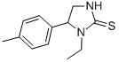 1-Ethyl-5-(4-methylphenyl)-2-imidazolidinethione Struktur