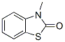 3-Methyl-2-benzothiazolinone Struktur