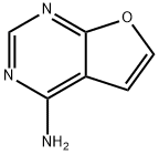 Furo[2,3-d]pyrimidin-4-amine (9CI) Struktur