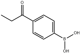 4-(PROPIONYL)BENZENEBORONIC ACID Struktur