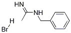 N-Benzylacetamidine (hydrobromide) Struktur