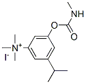 trimethyl-[3-(methylcarbamoyloxy)-5-propan-2-yl-phenyl]azanium iodide Struktur