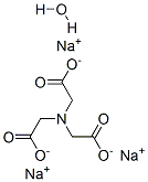 TRISODIUMNITRILOTRIACETICACIDMONOHYDRATE Struktur