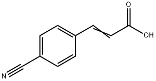 4-Cyanocinnamic acid Struktur