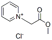 1-(2-methoxy-2-oxoethyl)pyridinium chloride Struktur