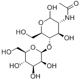 2-ACETAMIDO-2-DEOXY-4-O-(B-D-MANNOPYRANOSYL)-D-GLUCOSE Struktur